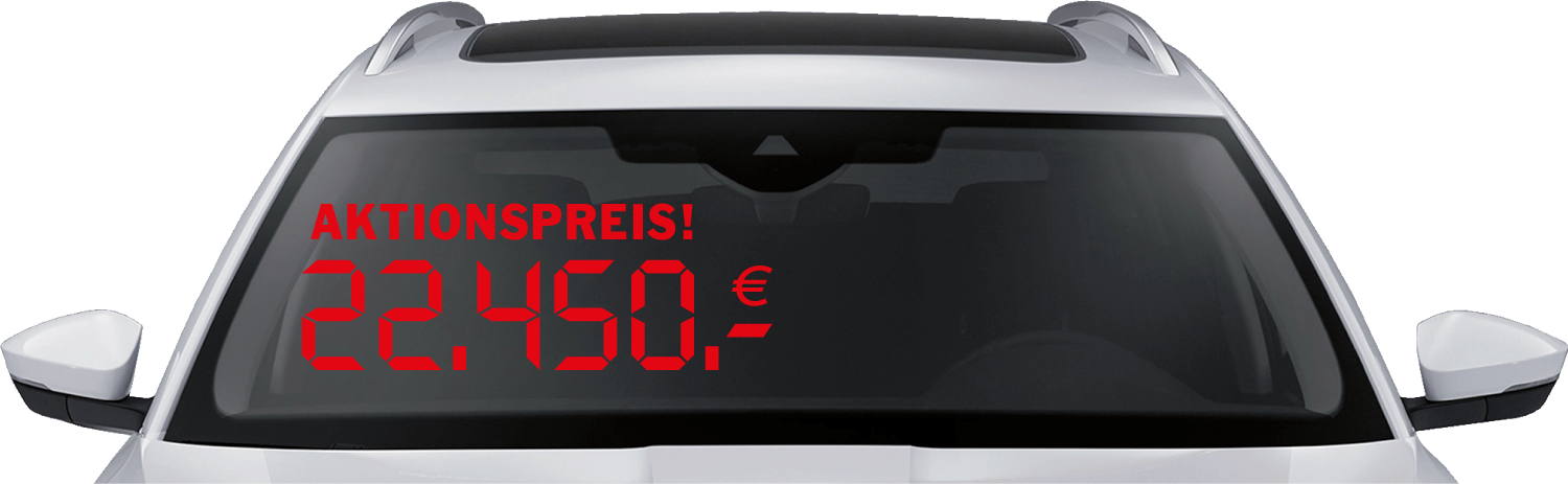 Digitalpreise mit Text "AKTIONSPREIS"